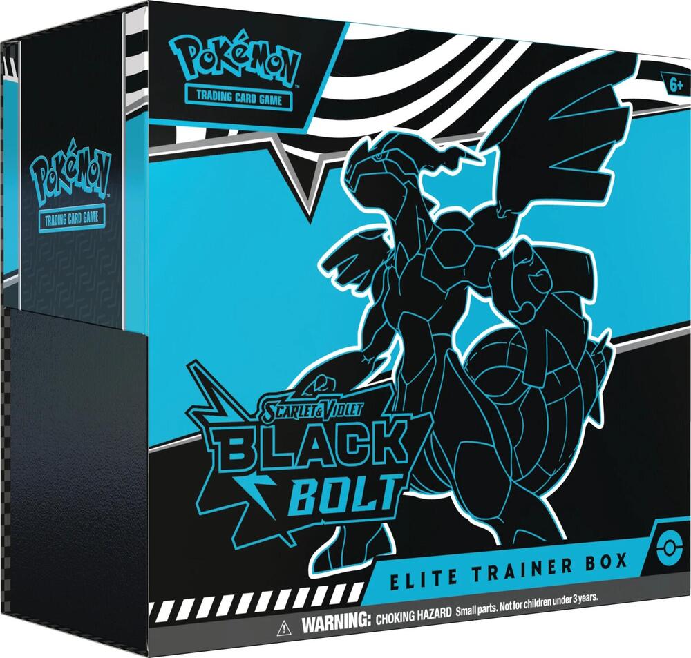 ブラックボルト エリートトレーナーボックス Black Bolt Black Bolt Elite Trainer Box | Rainer's Poke Stop